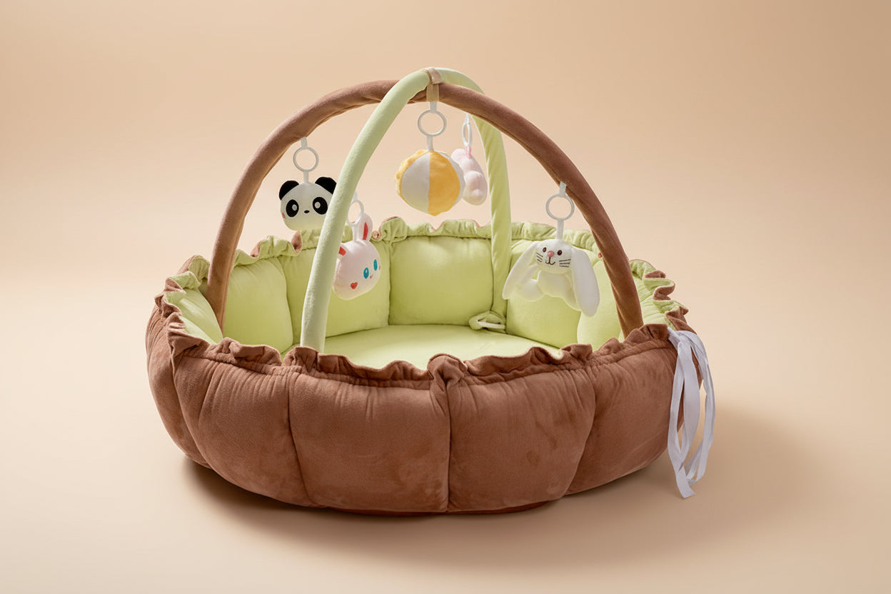 Little Bloom Haven Baby Fitness Play Mat
